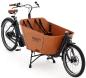 Preview: Babboe City Mountain 500Wh Lastenrad braun AKTION inkl. REGENVERDECK
