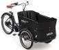 Preview: Babboe Curve Mountain Lastenrad schwarz INKL. REGENVERDECK