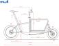 Preview: Muli Motor ST PRO Shimano Steps EP6 Cargo 630Wh smokey schwarz