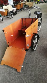 Babboe Dog-E Lastenfahrrad 500Wh braun AKTION inkl. REGENVERDECK