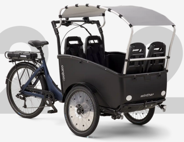 Winther CARGOO 2+2 schwarz