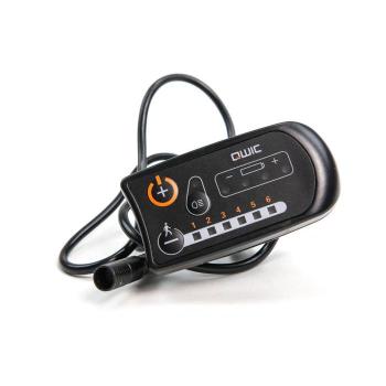 Bedienelement/Display Big-E QWIC BOSSA LED 6 Positionen