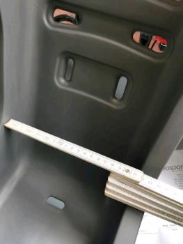 Babboe Kleinkindersitz (8-18 Monate) silber-grau