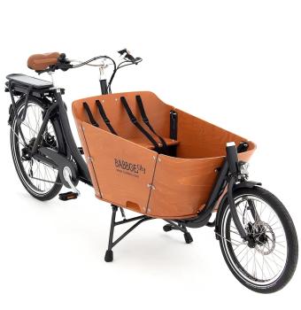 Babboe City-e Lastenfahrrad braun 500Wh