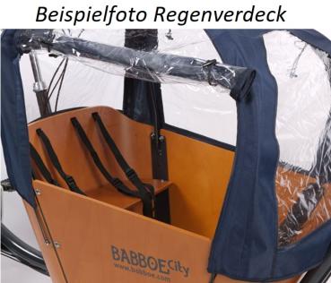 Babboe City-e Lastenfahrrad braun 500Wh