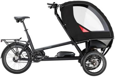 CHIKE Cargorad e-Kids SCHWARZ Mod. 23 Neuheit!