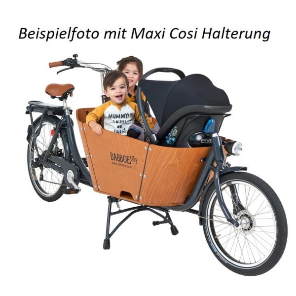 Babboe City-e Lastenfahrrad braun 500Wh