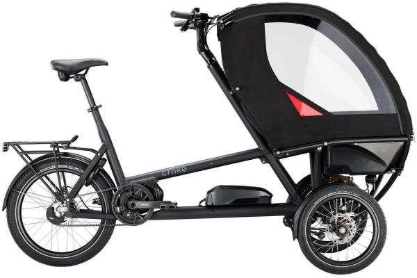 CHIKE Cargorad e-Kids SCHWARZ Mod. 23 Neuheit!