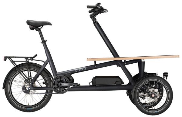 Chike Elektrorad E-Cargo Mod.22 schwarz Riemenantrieb