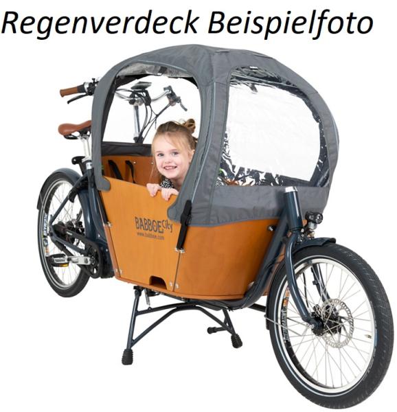 Babboe City-e Lastenfahrrad braun 500Wh