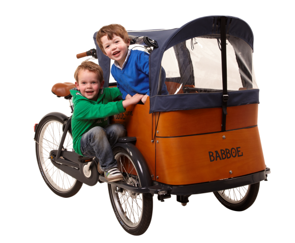 Babboe Regenverdeck Curve blau