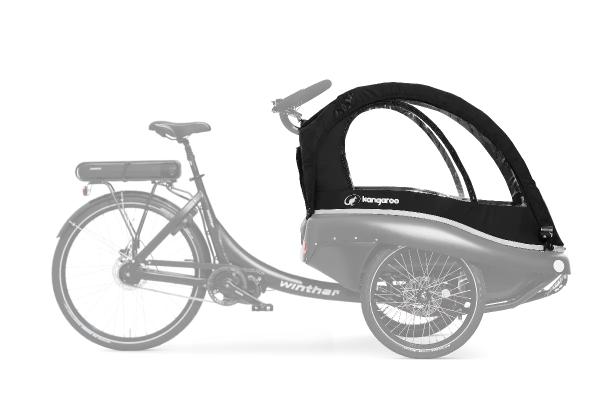 Kangaroo Luxe-Verdeck - Schwarz