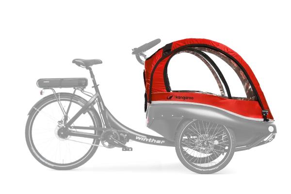 Kangaroo Luxe-Verdeck - Rot